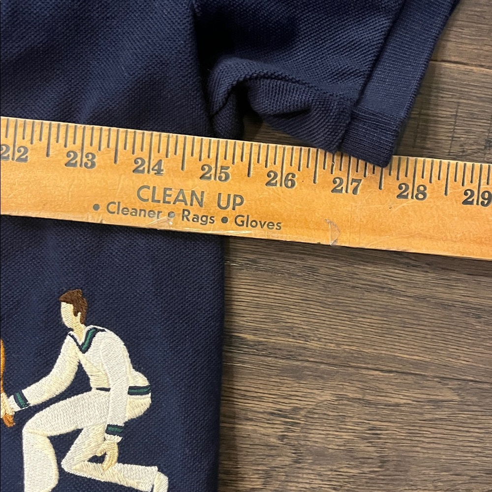 Polo Ralph Lauren Wimbledon Tennis Polo Shirt blue new Mens Size XXL - Picture 12 of 13